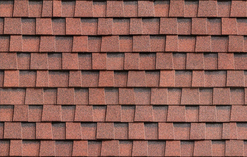 Мягкая кровля (гибкая черепица) Shinglas Ранчо красная
