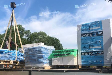 Пеноблоки стеновые Бонолит Проджект Электросталь 600х300х200, D600