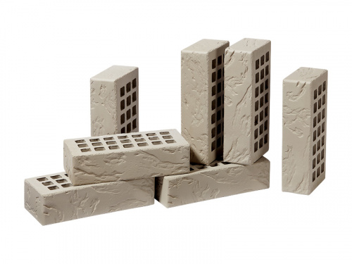 Облицовочный кирпич Железногорский Евро 0,7 НФ Серый руст